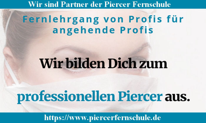 Piercen lernen und Piercer werden mit der online Ausbildung der Piercer Fernschule - Affiliate 1000x600