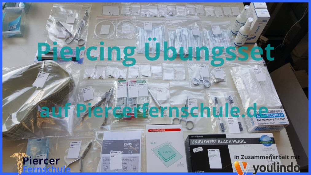 Piercing Studio Zangen Material und Werkzeug Grund und Erst Ausstattung für PiercingstudiosI Piercerfernschule.de 